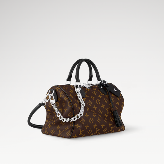 LV x TM Speedy Soft 30 Dark Bag