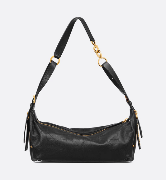 DIOR Medium D-Journey Tasche aus glänzendem Ziegenleder