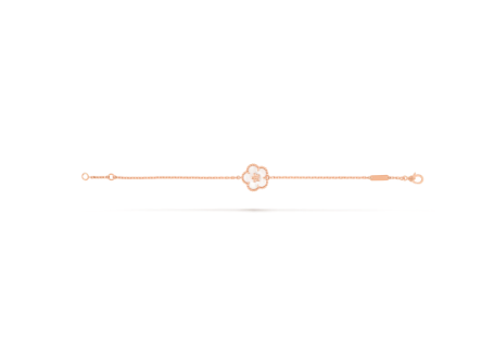 Van Cleef & Arpels Lucky Spring Armband, Pflaumenblüte