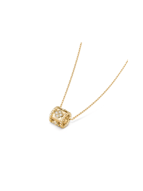 Van Cleef&Arpels Perlée four-leaf pattern pendant
