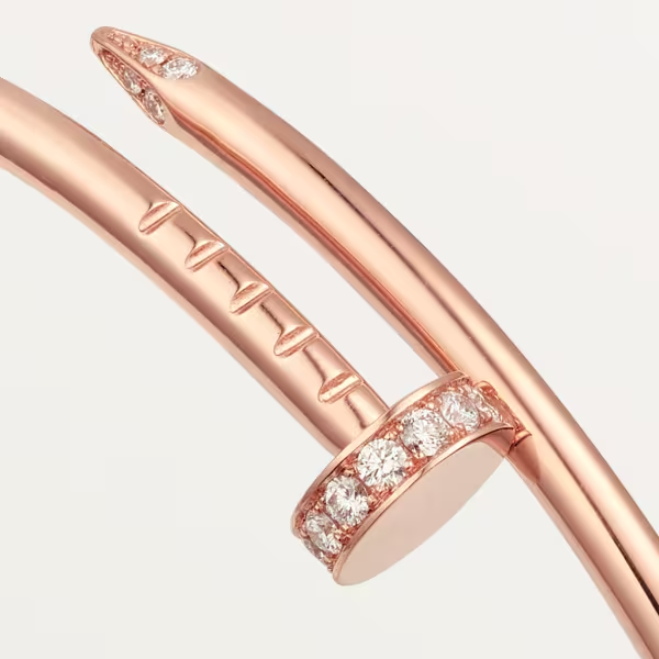 Cartier Juste un Clou bracelet, small model, diamonds