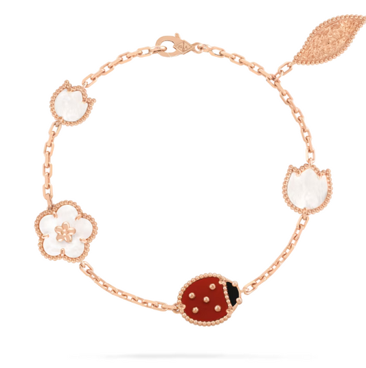 Van Cleef&Arpels Lucky Spring bracelet, 5 charms