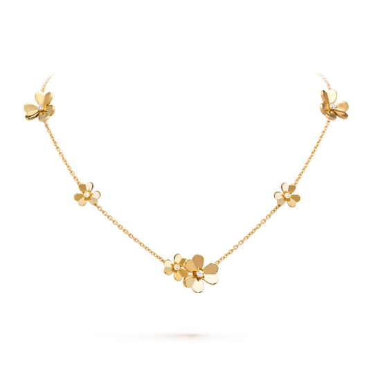Van Cleef & Arpels Frivole necklace, 9 flowers