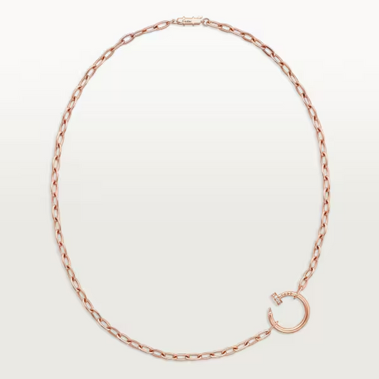 Cartier Juste un Clou necklace, diamonds
