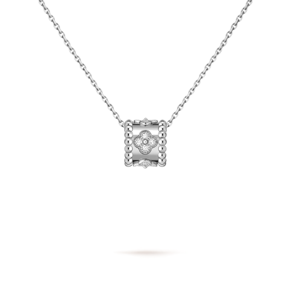 Van Cleef&amp;Arpels Perlée Anhänger mit vierblättrigem Muster
