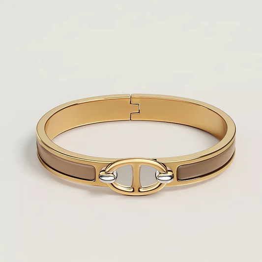 HERMES Mini Clic Chaine d'Ancre Armband