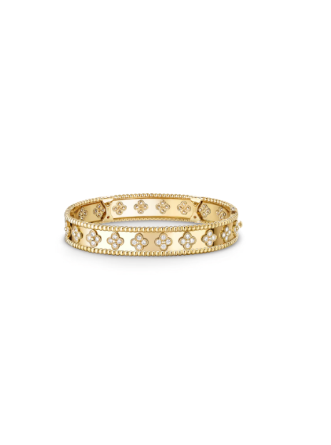 Van Cleef&Arpels Perlée clovers bracelet, medium model