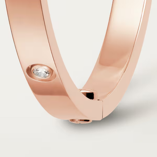 Cartier Love bracelet, small model, 10 diamonds