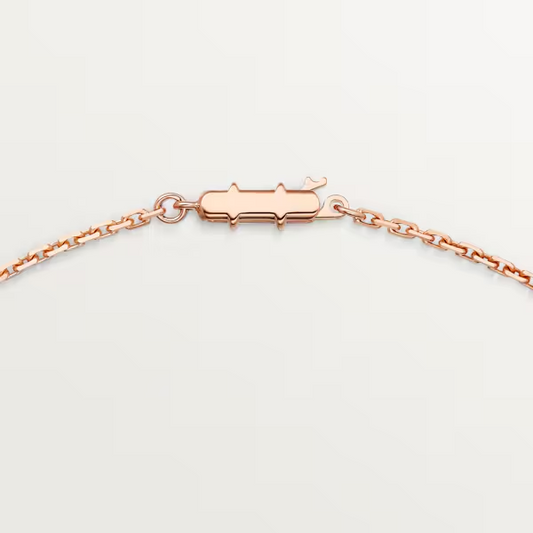 Cartier Love necklace, paved