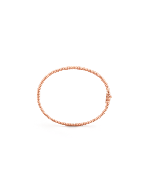 Van Cleef&amp;Arpels Perlée Diamantarmband, einzelne Diamantreihe, mittlerer Stil