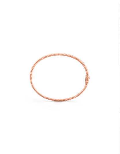 Van Cleef&amp;Arpels Perlée Diamantarmband, einzelne Diamantreihe, mittlerer Stil