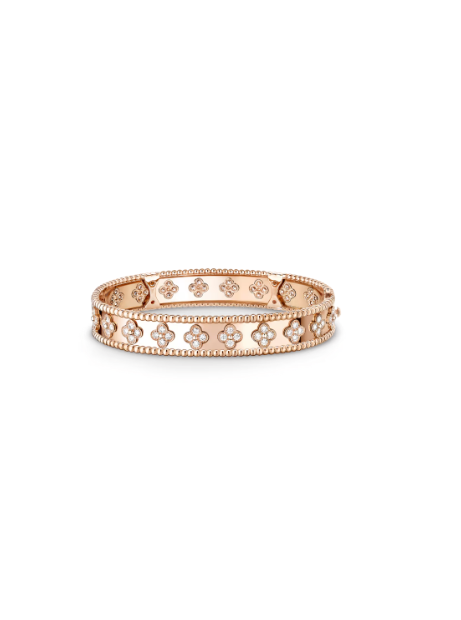 Van Cleef&Arpels Perlée clovers bracelet, medium model