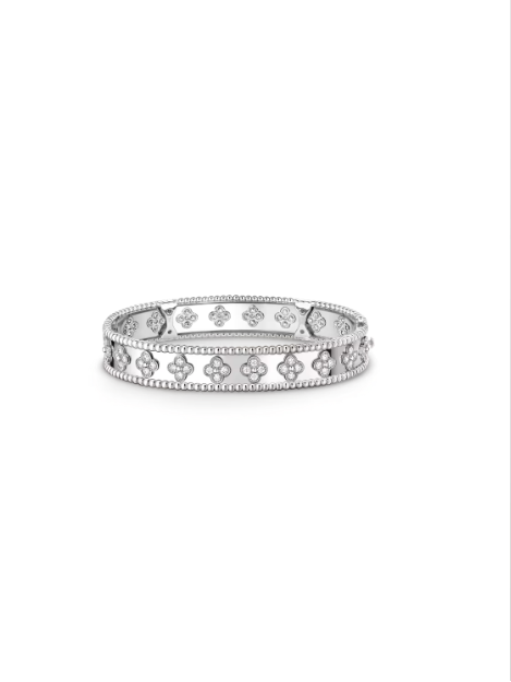 Van Cleef&Arpels Perlée clovers bracelet, medium model